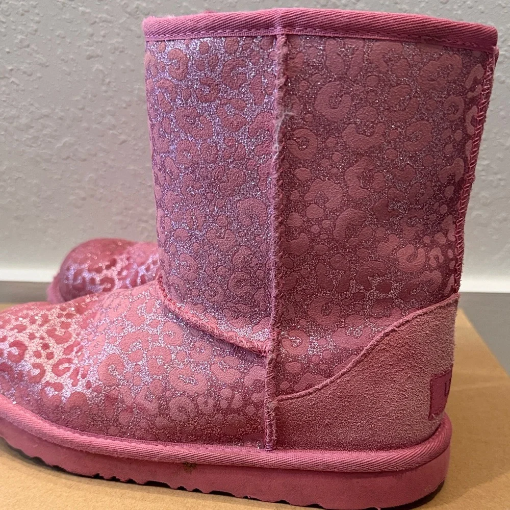 UGG Pink Cheetah Boots